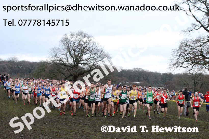 Senior mens Northern Cross Country, Knowsley Safari Park. Photo: David T. Hewitson/Sports for All Pics